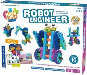 Robot Engineer 3d box front