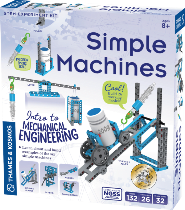 simple machines box front