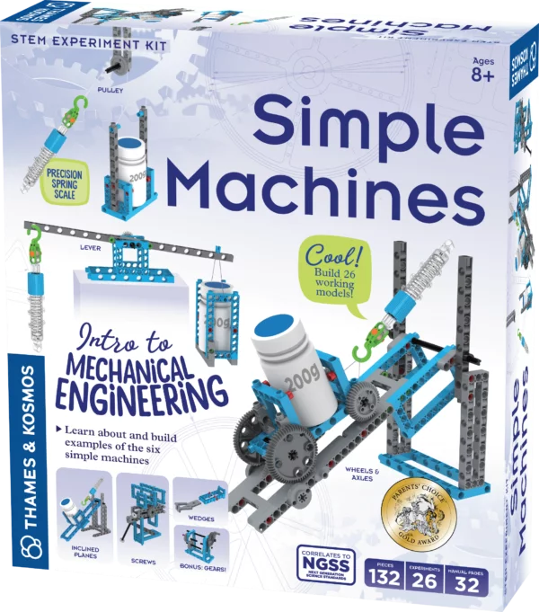 simple machines box front