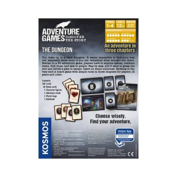 adventure games the dungeon back