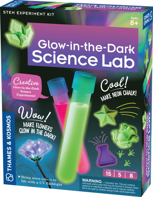 Glow in the dark science lab