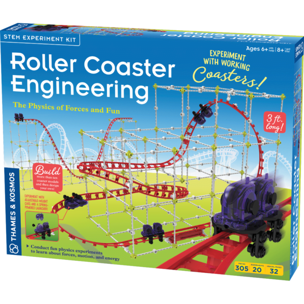 Roller coaster engineering box front