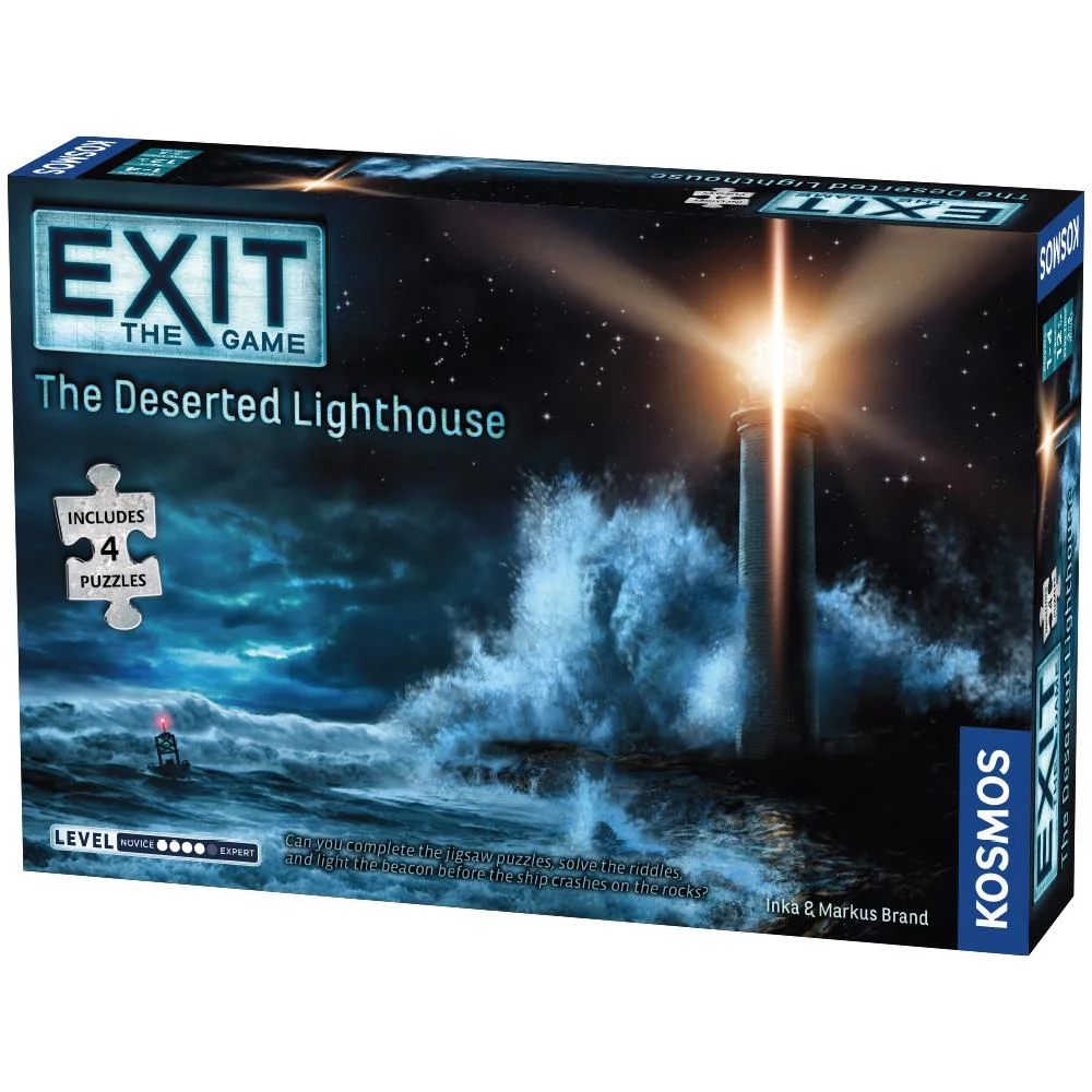 EXIT The Deserted Lighthouse with Jigsaws (T.O.S.) -  Thames and Kosmos