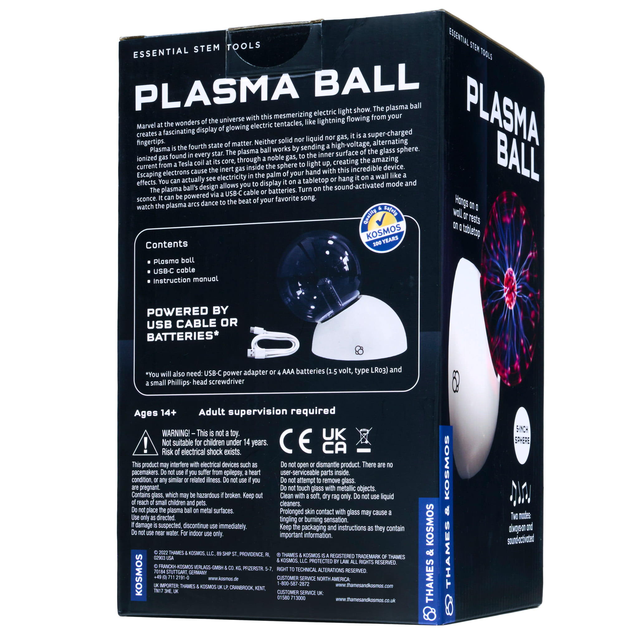 The Thames & Kosmos Plasma Ball