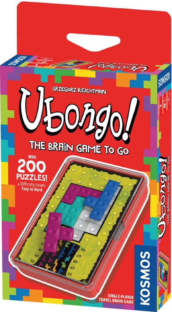 Ubongo brain box front game