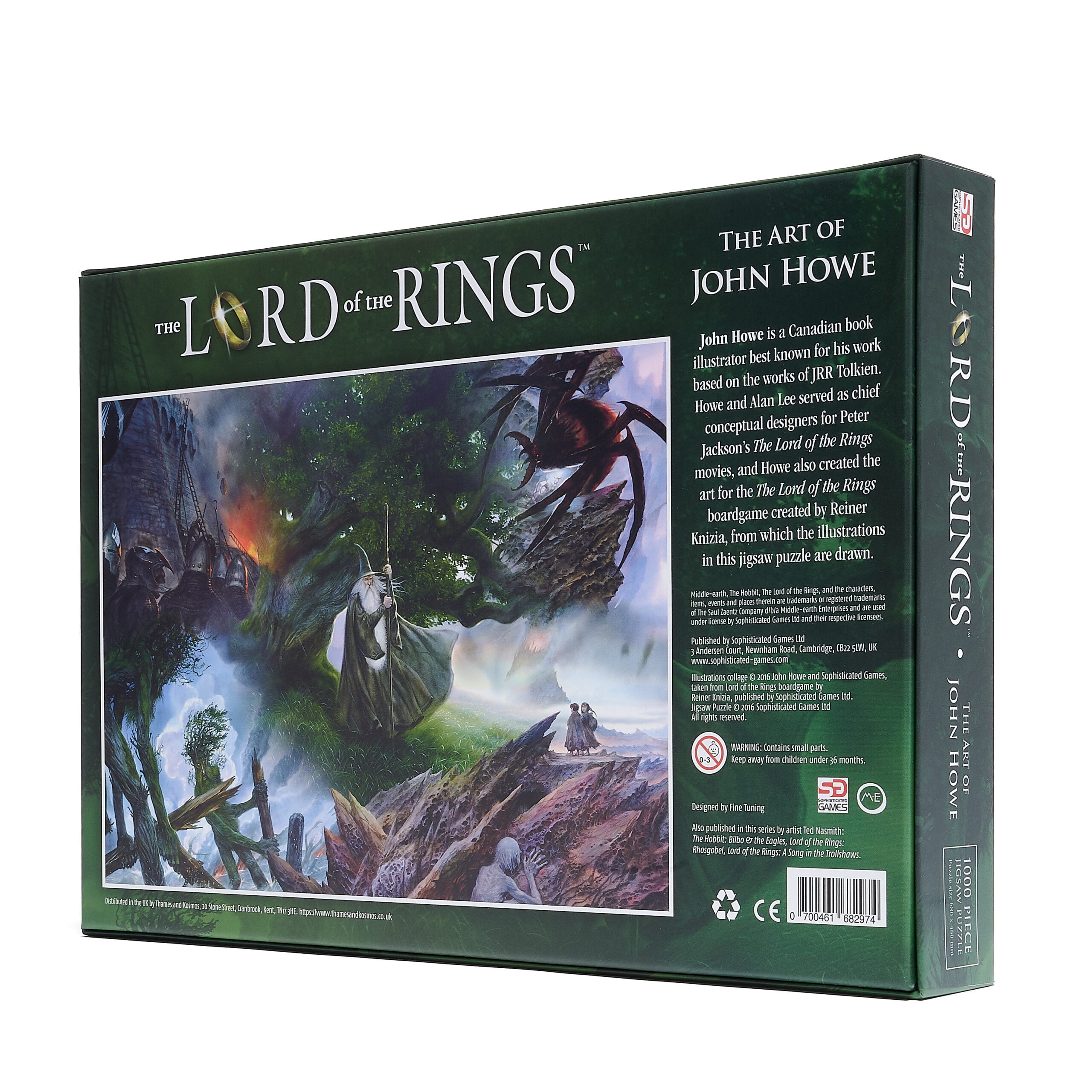 for sale online The Lord of The Rings Springbok 500 PC Puzzle John Howe Black Rider 