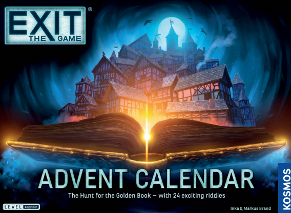 EXIT Advent Calendar The Hunt for the Golden Book -  Thames and Kosmos