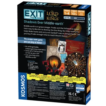 692683 EXIT: The Game - The Lord of the Rings - Shadows Over Middle-earth - Image 2