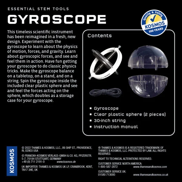 The Thames & Kosmos Gyroscope - Image 6
