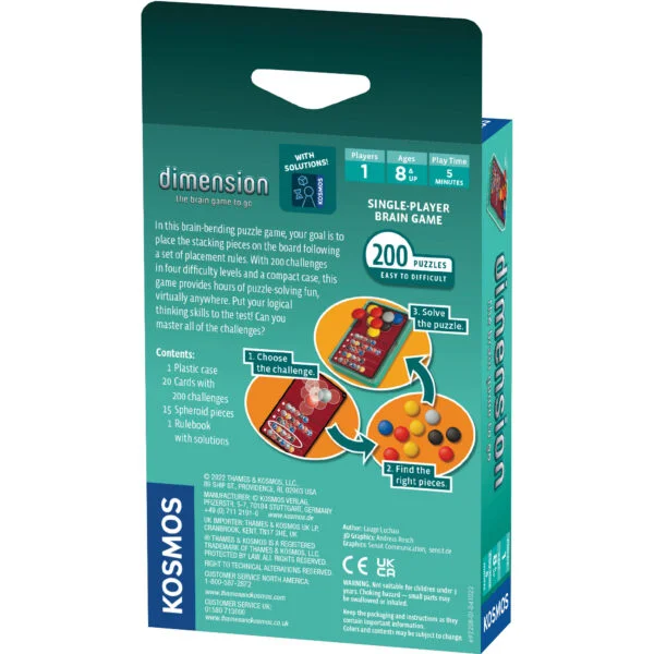 692208 Dimension:  The Brain Game to Go - Image 4