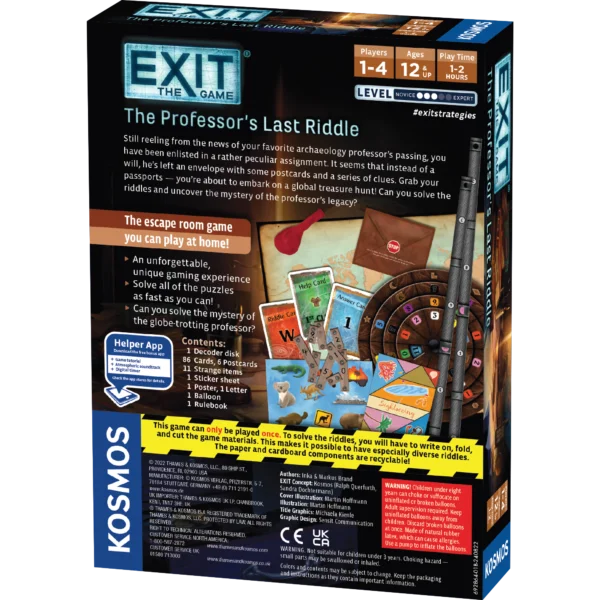 EXIT: The Game - The Professor's Last Riddle - Image 2