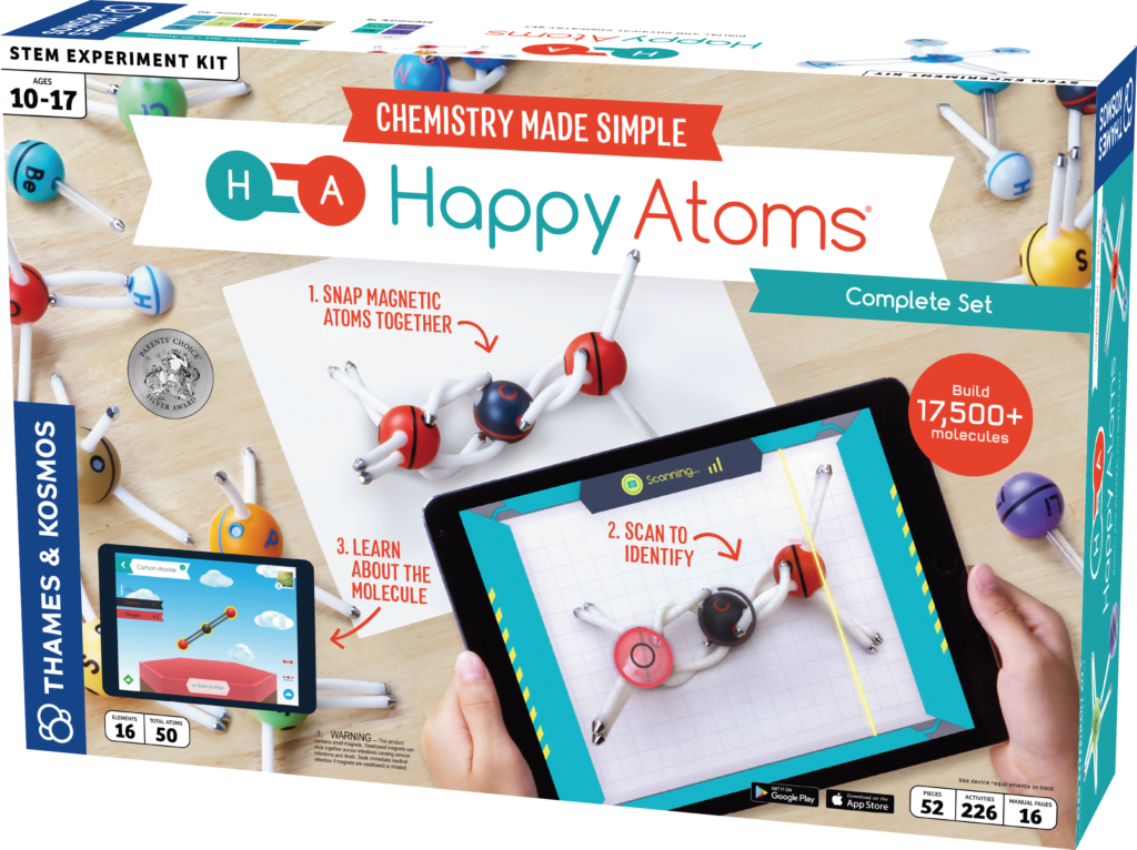 Happy Atoms Complete set box