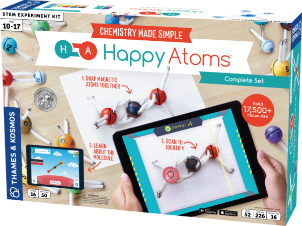 Happy Atoms Complete set box