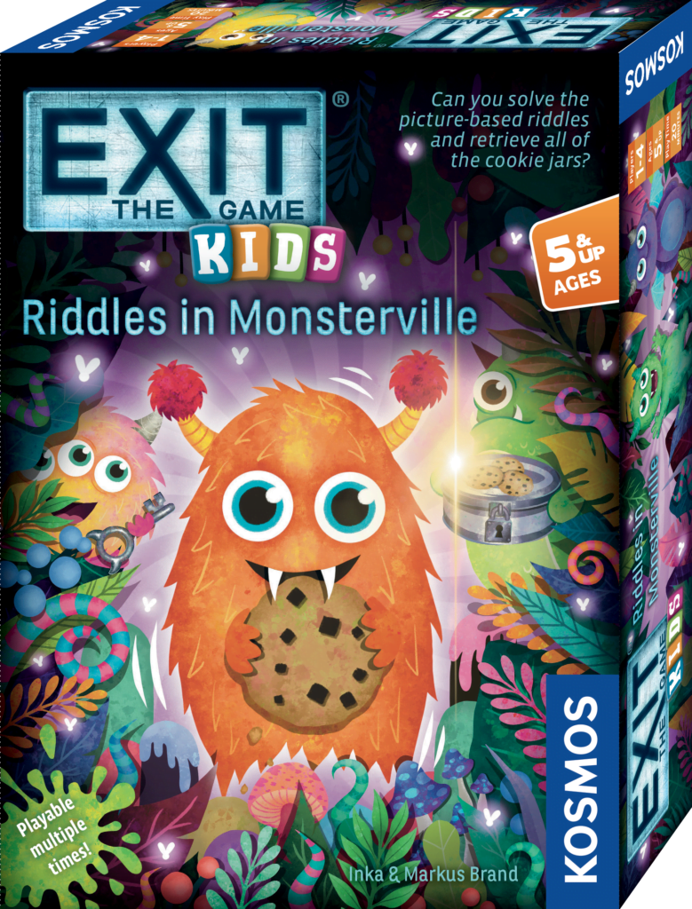 Monsterville riddles 3d box