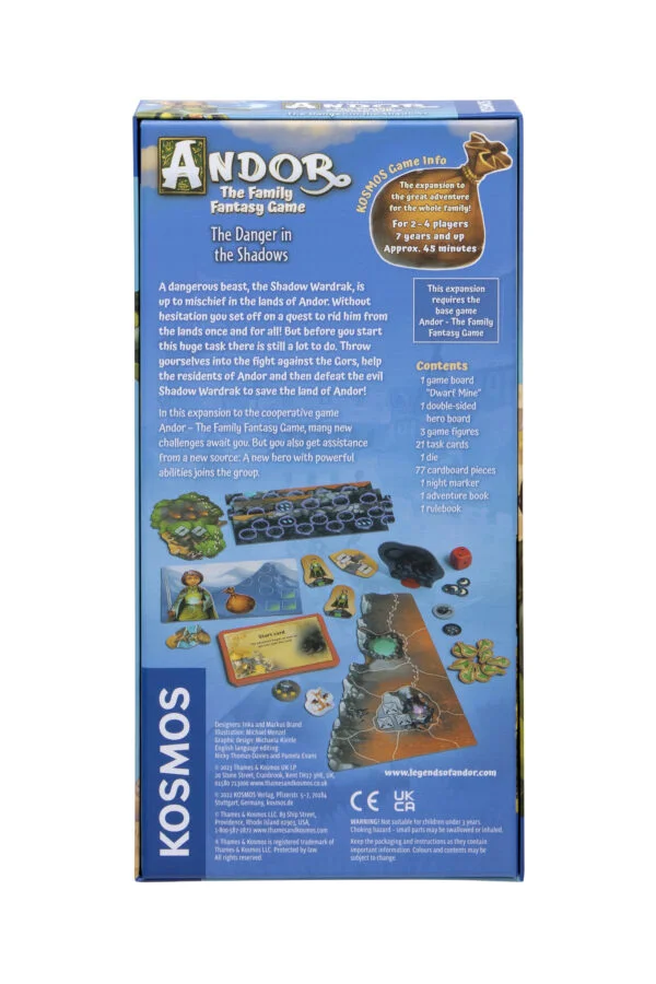 683085 Andor: The Family Fantasy Game - Danger in the Shadows (Expansion) - Image 8