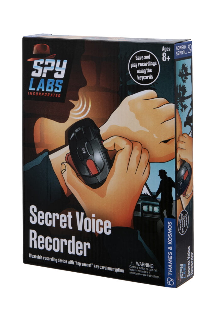 Spy labs secret voice recorder