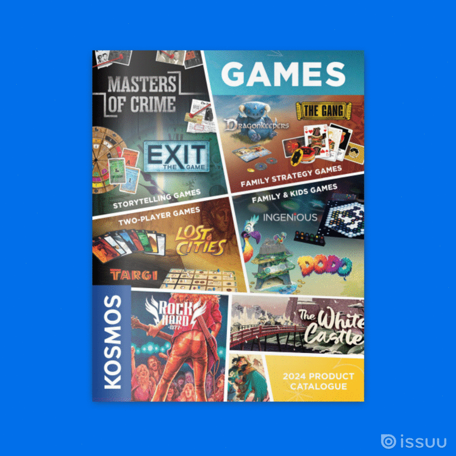 Exciting New Board Game Catalogue for 2025 THAMES & KOSMOS