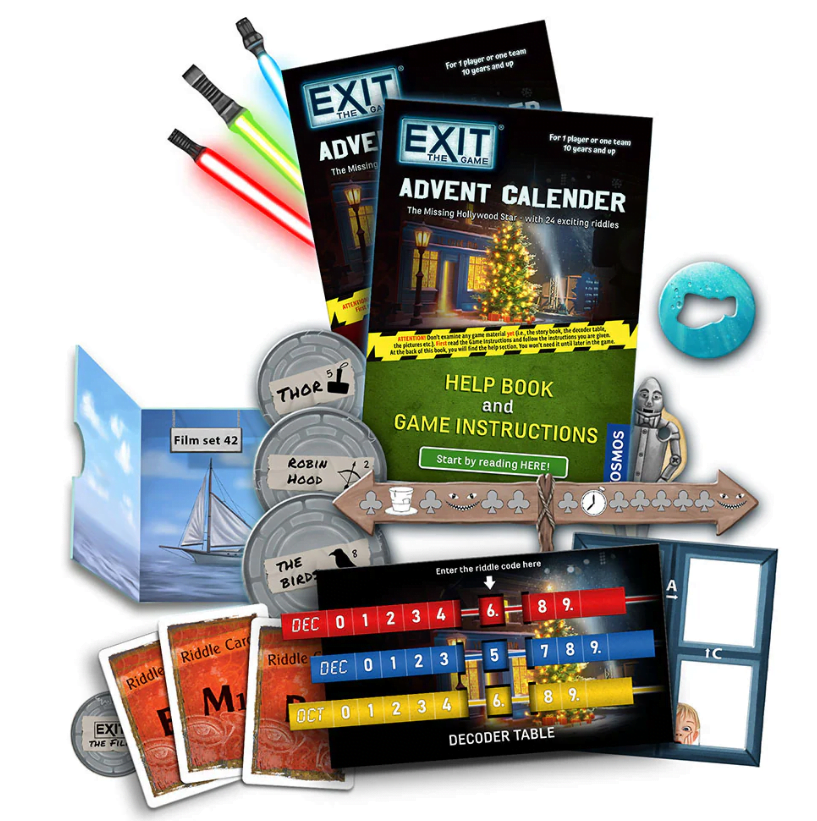 683010 EXIT Advent Calendar The Missing Hollywood Star NEW Latest In 683010-exit-advent-calendar-the-missing-hollywood-star-new-latest-in