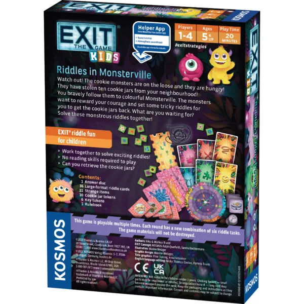 692868 EXIT: The Game - Kids - Riddles in Monsterville - Image 4