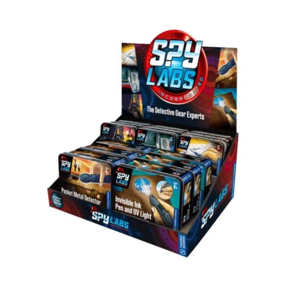spy labs filled box