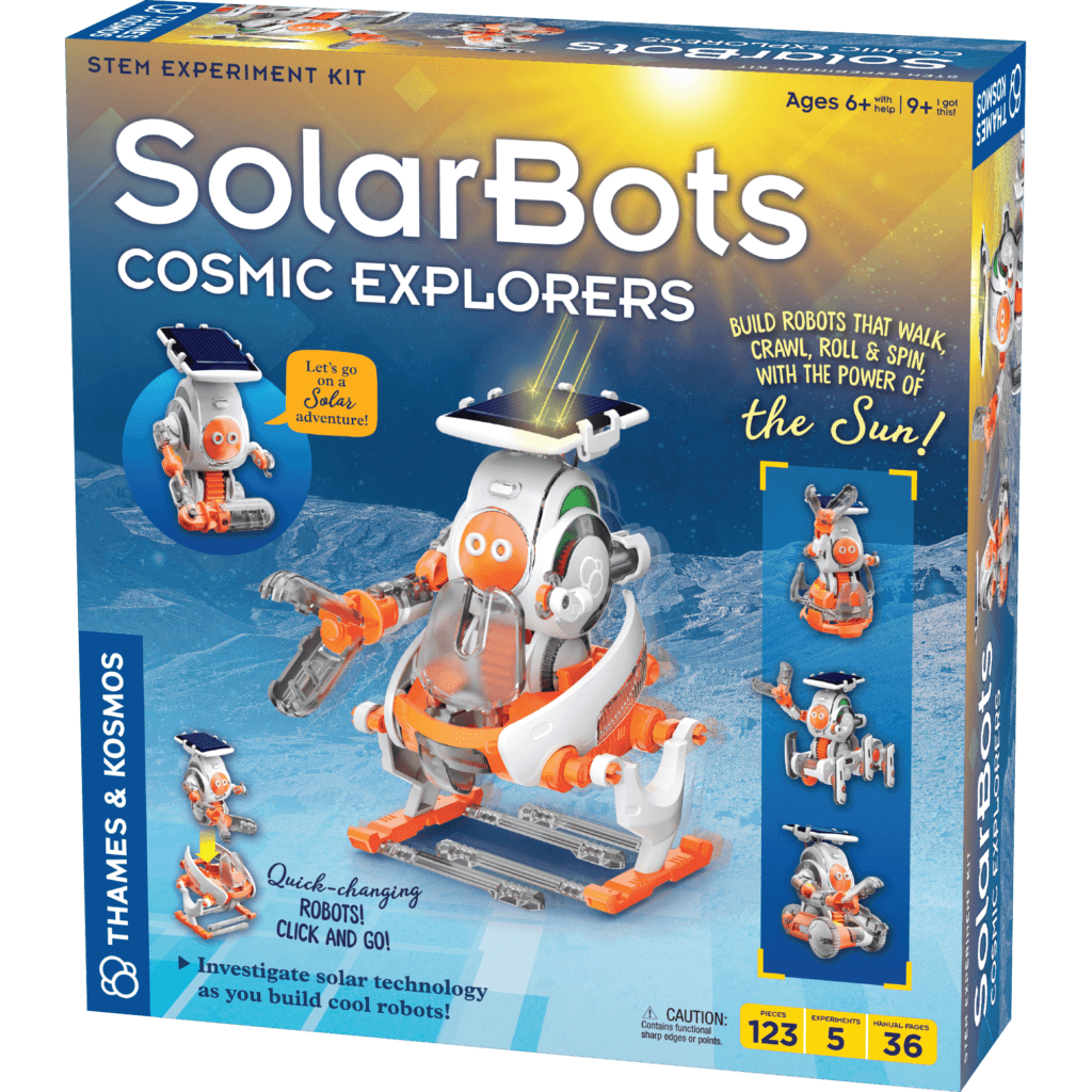 Solar Bots Cosmic Explorers.