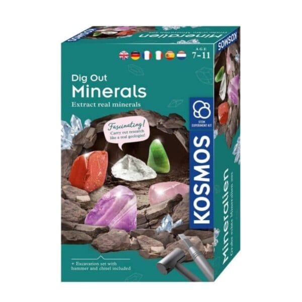 dig out minerals