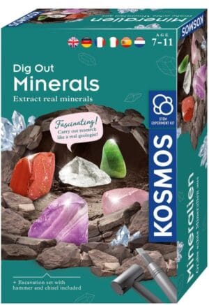 Dig out minerals