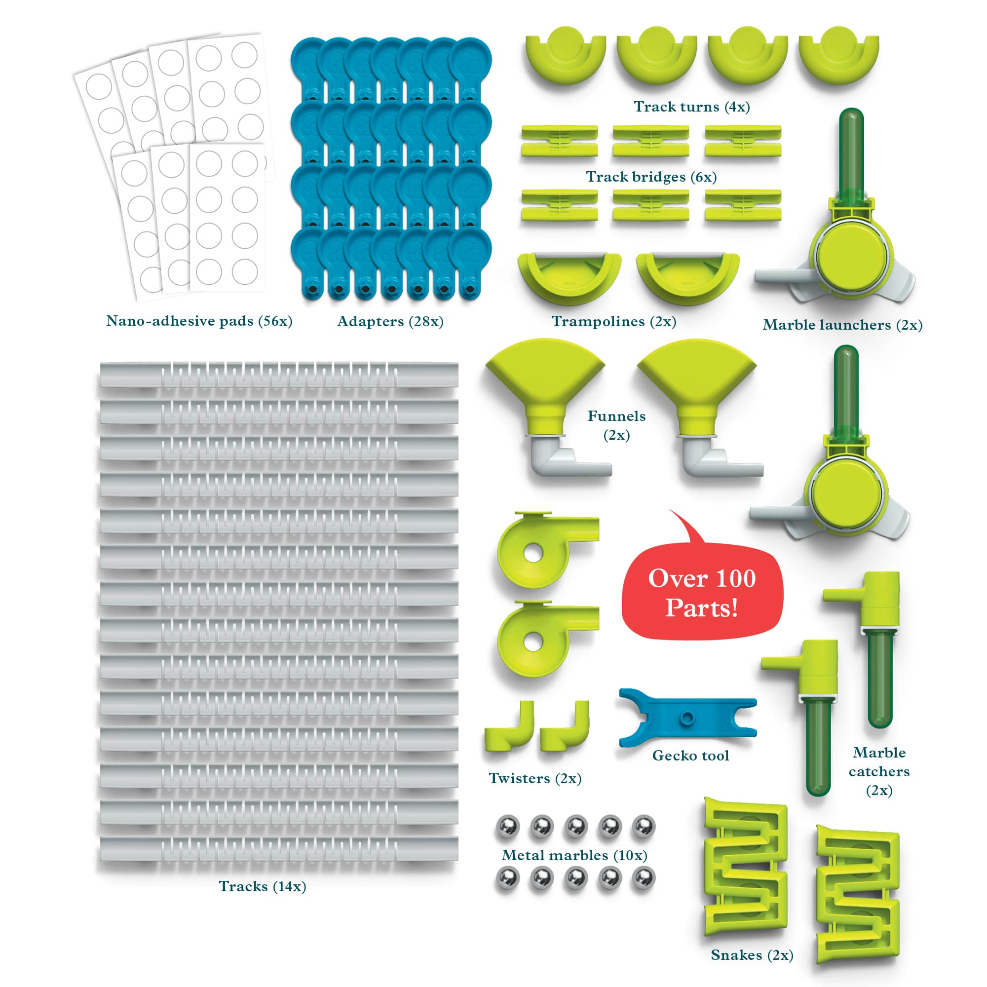 550213_GRChallenge_contents (1) Gecko Run: Marble run Challenge Edition - Image 4