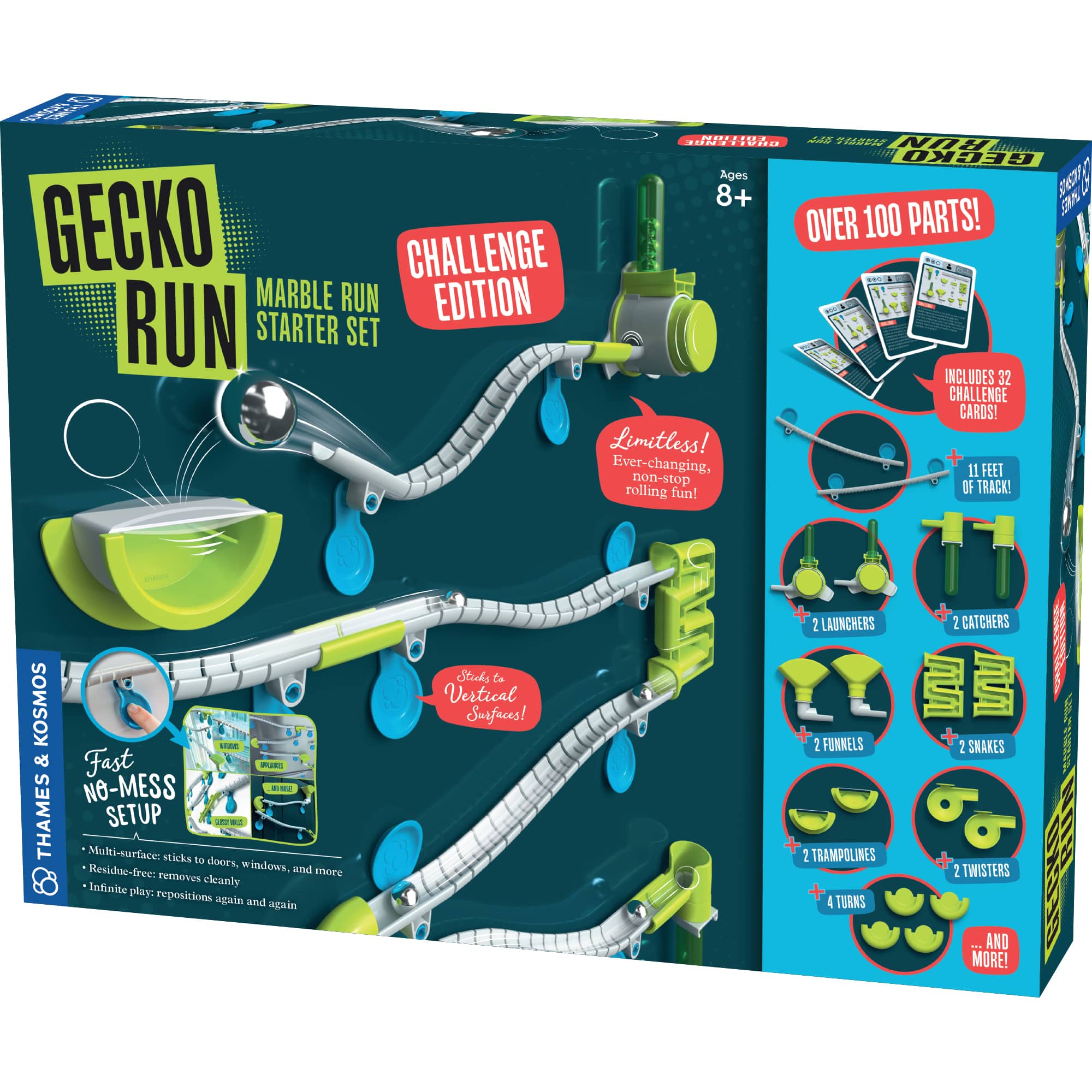 Geckorun Challenge 3d box front Gecko Run 3D Box Front